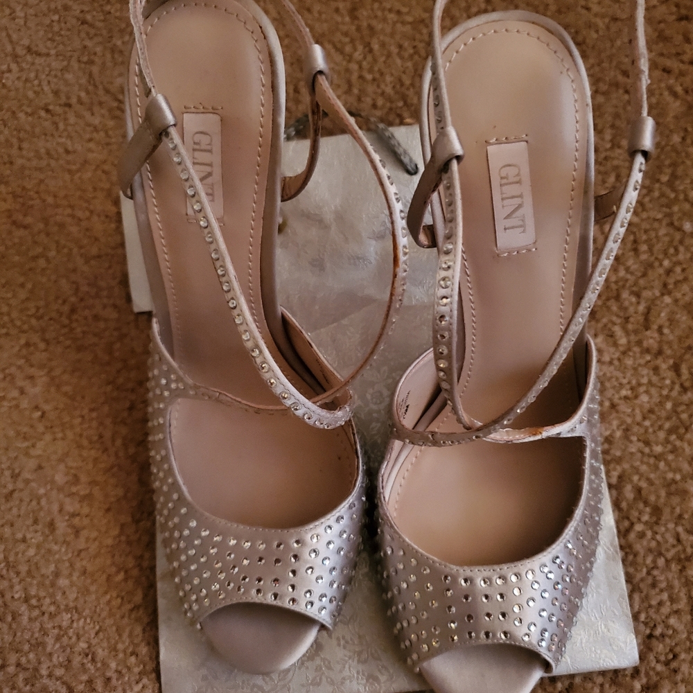Silver Bling Pumps